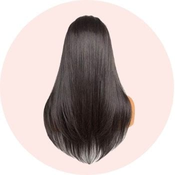 Perruque Lisse Bresilienne | 100% Cheveux Naturels Remy