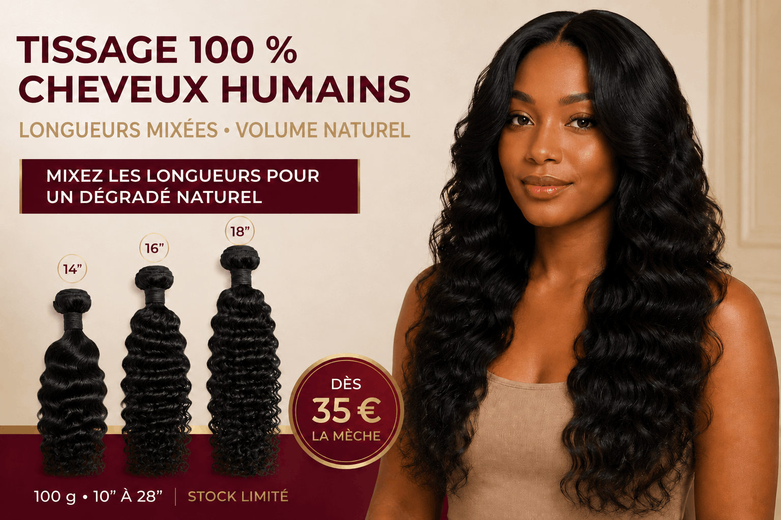 Tissage 100 % humain à petit prix
