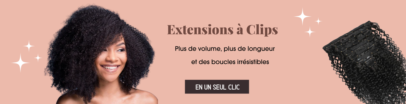extension clip cheveux naturels